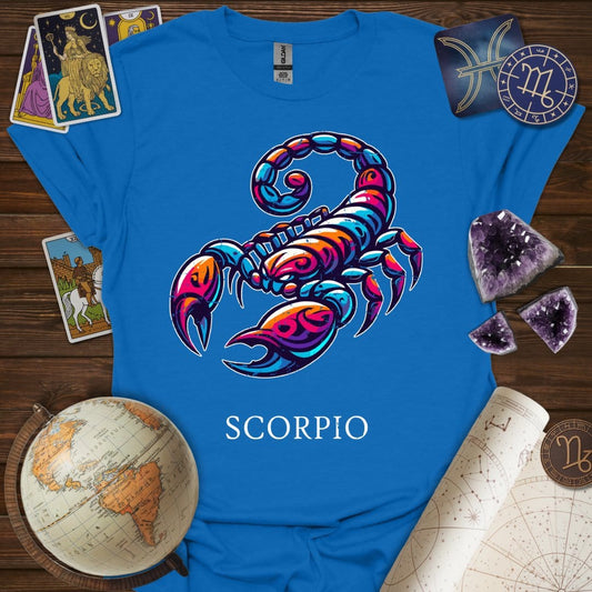 Printify T-Shirt Royal / XS Scorpio Icon T-Shirt