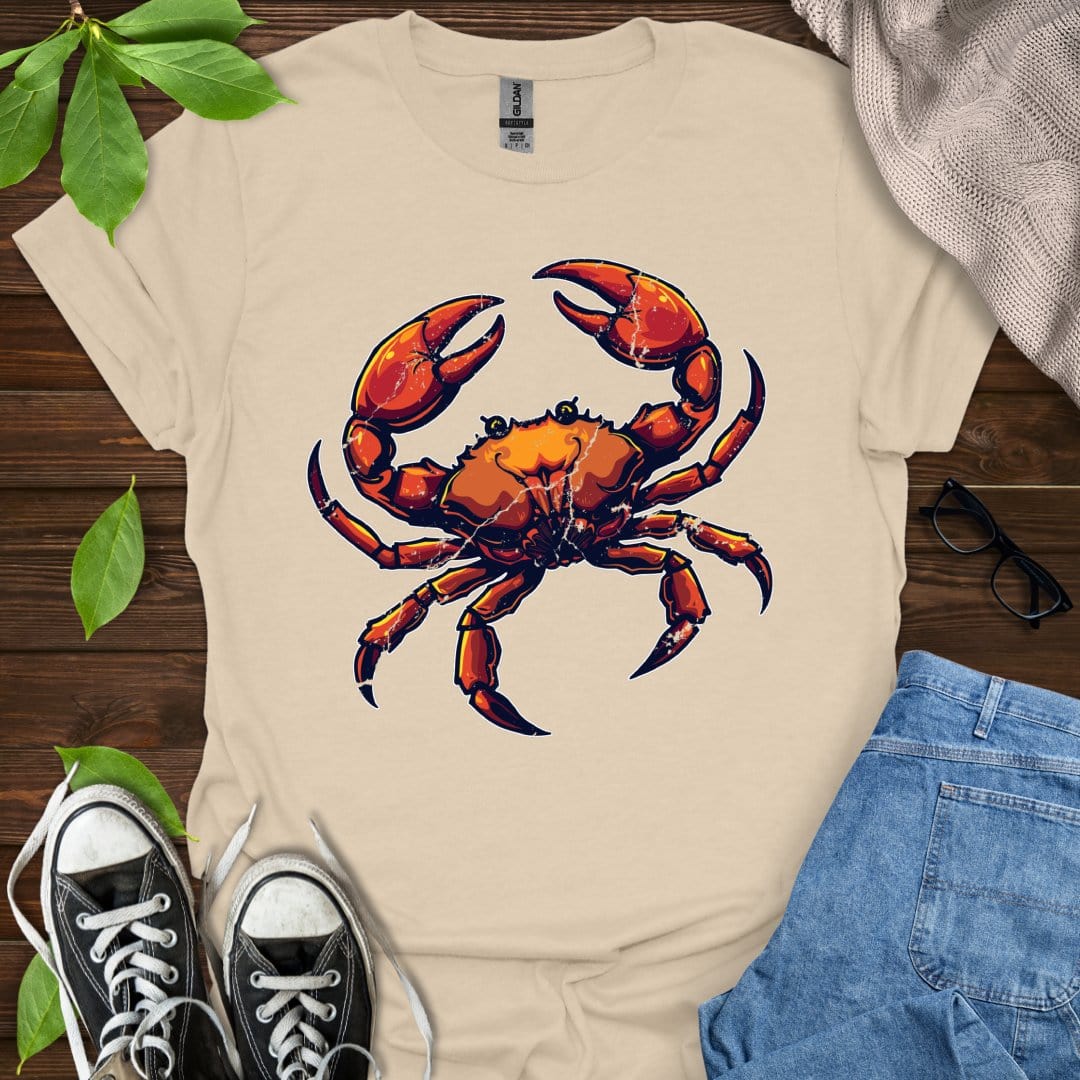 Printify T-Shirt Sand / S Cancer - Graphic