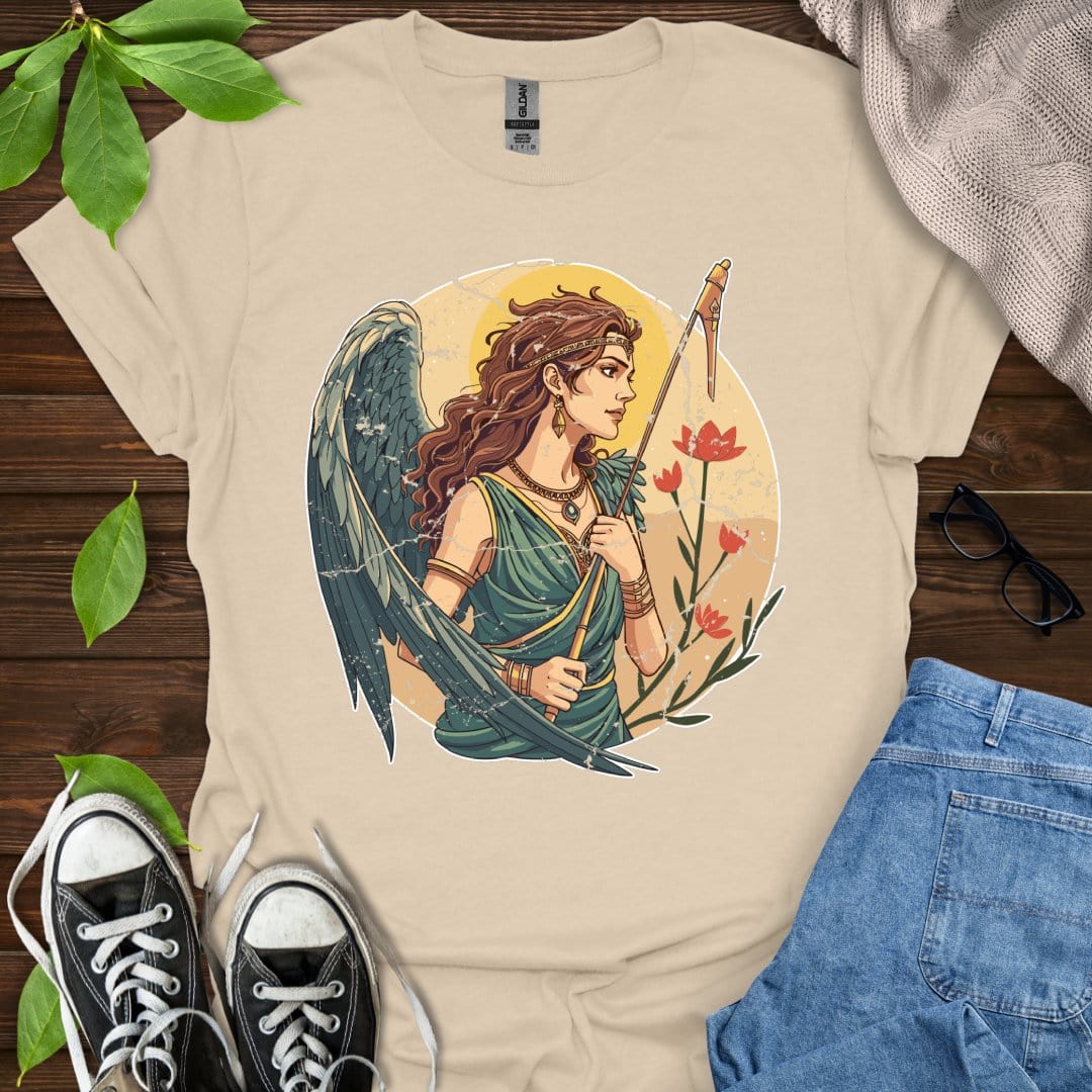 Printify T-Shirt Sand / S Virgo - Graphic