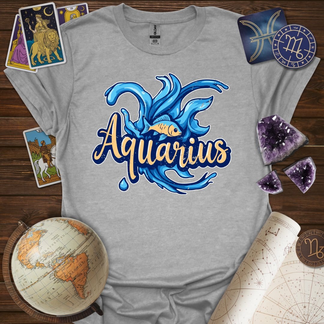 Printify T-Shirt Sport Grey / S Aquarius Legacy T-Shirt