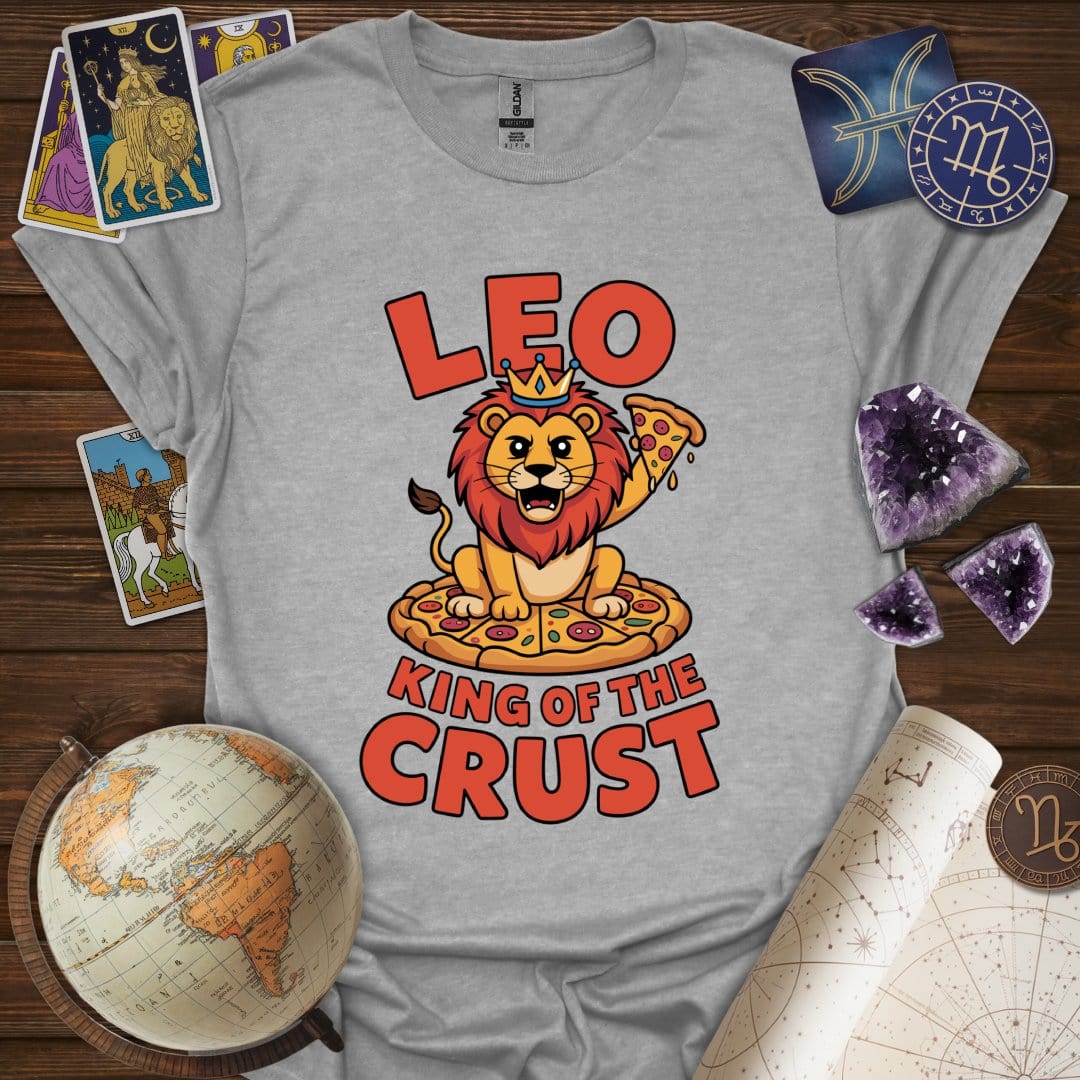 Printify T-Shirt Sport Grey / S King of the Crust T-Shirt
