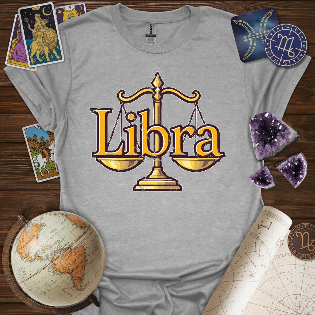 Printify T-Shirt Sport Grey / XS Libra Legacy T-Shirt