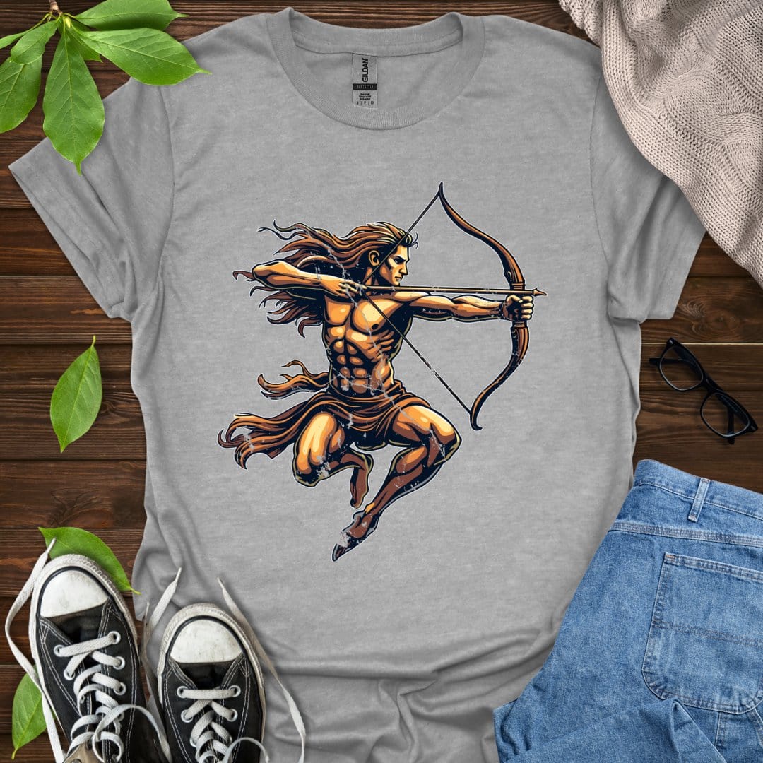 Printify T-Shirt Sport Grey / XS Sagittarius - Graphic