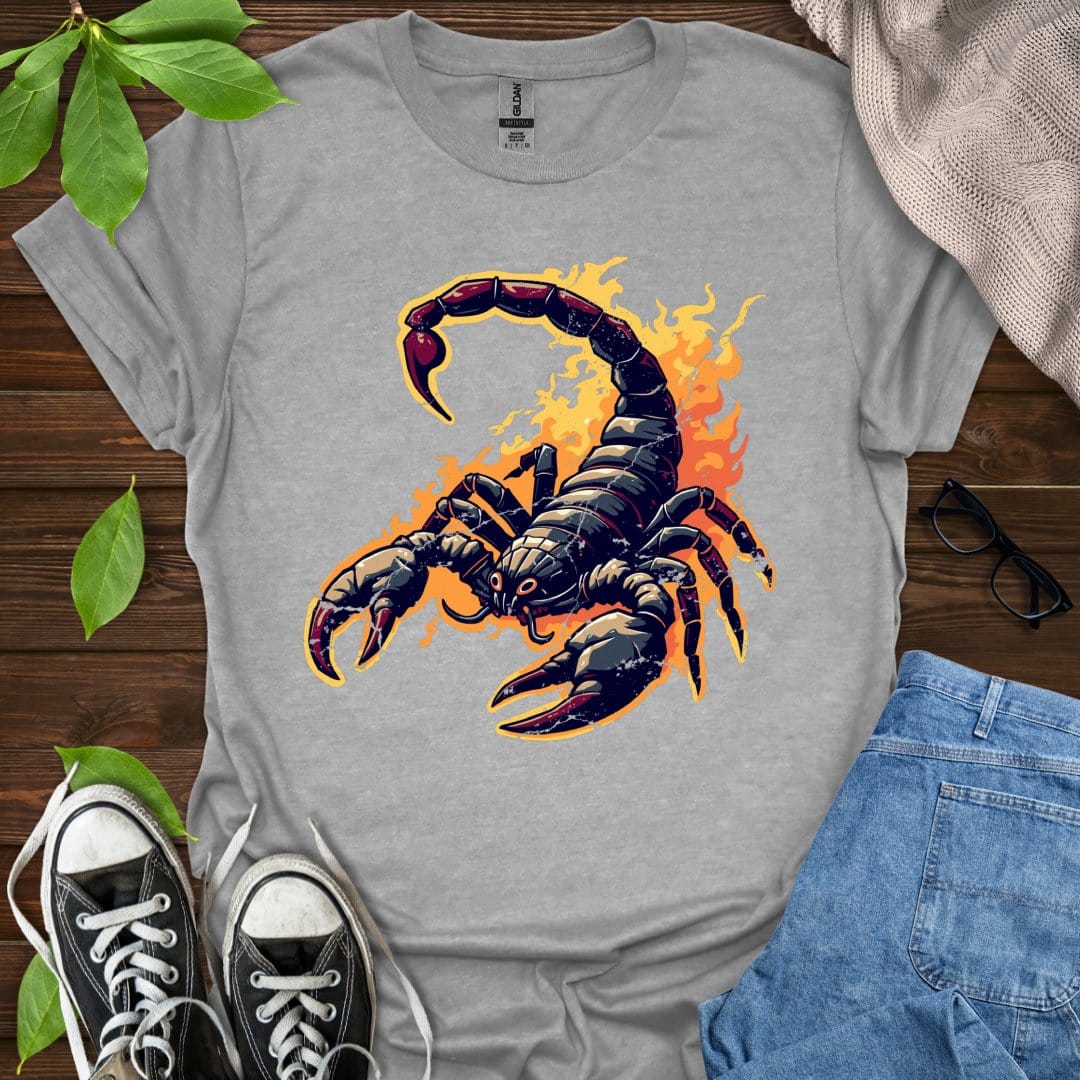 Printify T-Shirt Sport Grey / XS Scorpio - Graphic