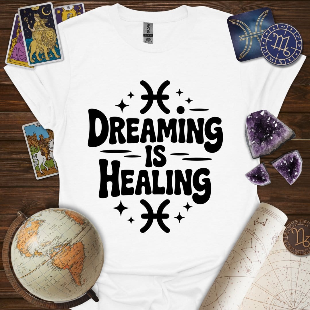Printify T-Shirt White / S Dreaming is Healing T-Shirt