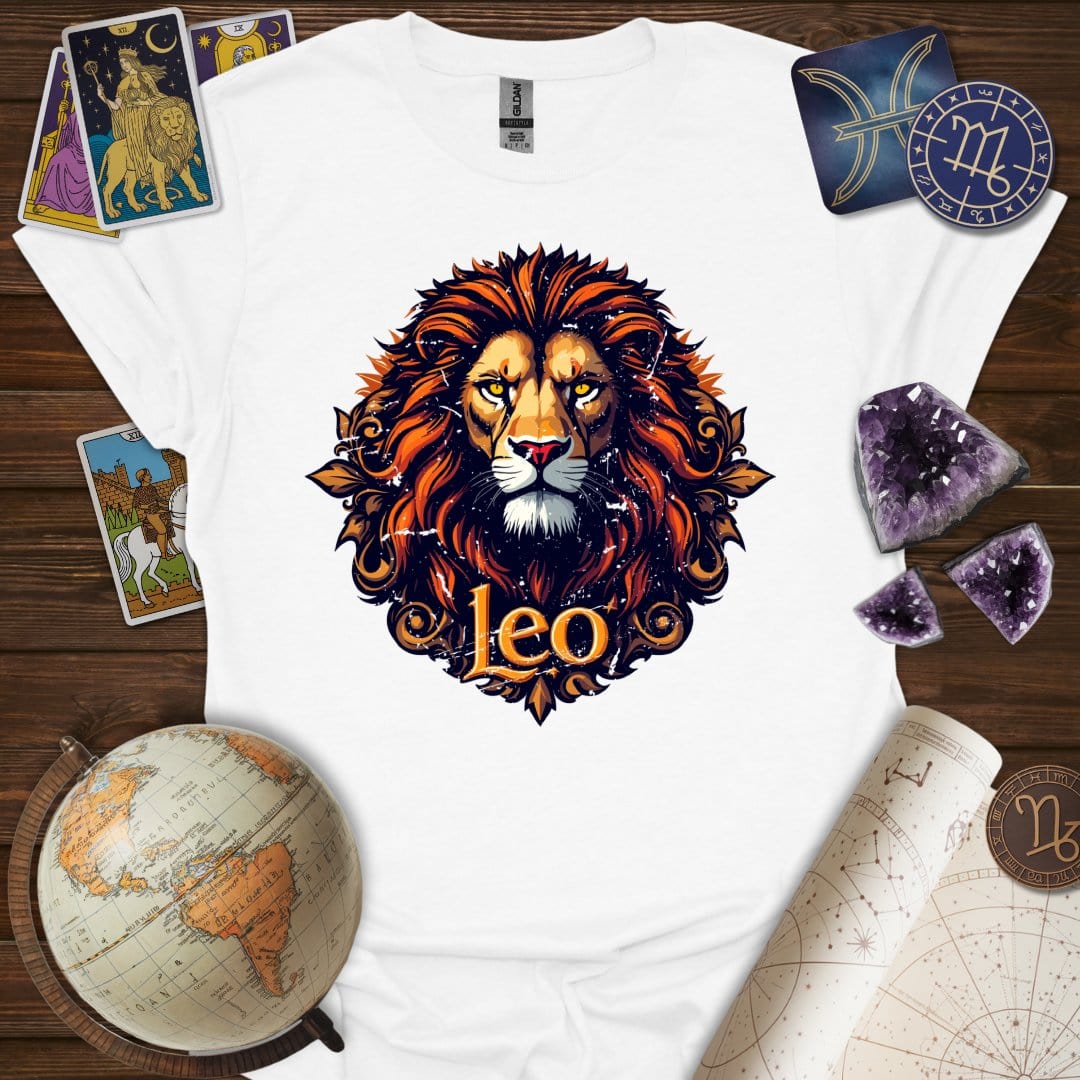 Printify T-Shirt White / XS Leo Legacy T-Shirt