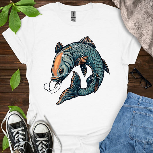 Printify T-Shirt White / XS Pisces - Graphic